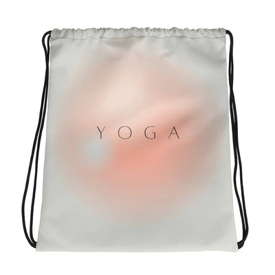 Yoga Drawstring Tote bag - Top Health Naturals