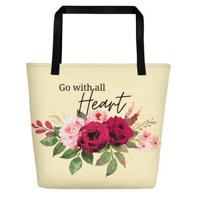 Go With All Heart Inspirational Bag - Top Health Naturals
