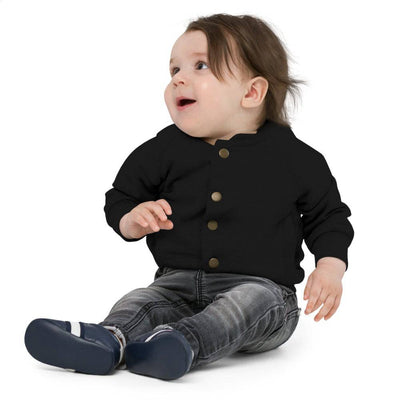 Organic Cotton Baby 'Made by a Fierce Mamabear' Bomber Jacket - Top Health Naturals