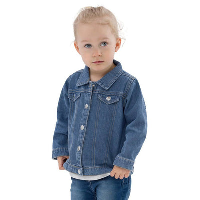 Organic Baby I Am Loved Embroidered Denim Jacket - Top Health Naturals