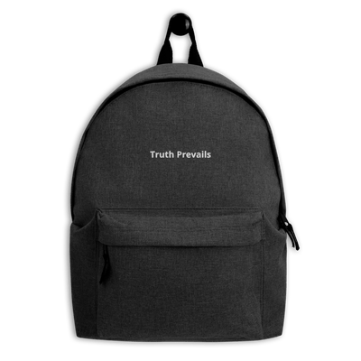 Embroidered Truth Prevails Backpack - Top Health Naturals