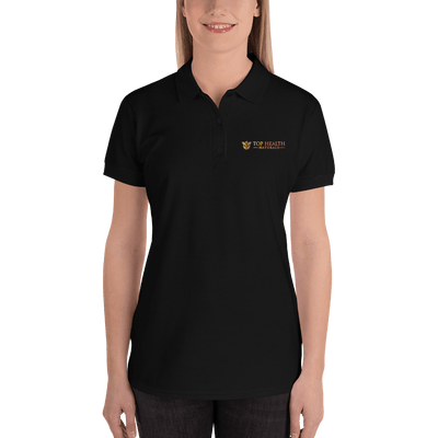 Support Our Brand Top Health Women's Cotton Polo Shirt - Top Health Naturals