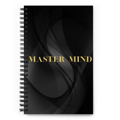 Master Mind Motivational Spiral Notebook - Top Health Naturals