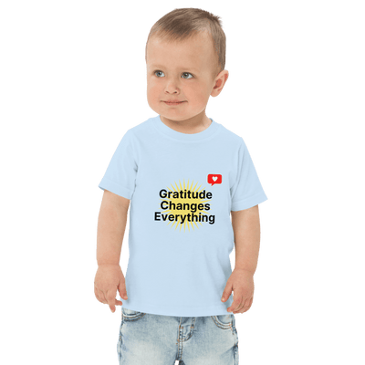 Gratitude is Everything Toddler Jersey t-shirt - Top Health Naturals