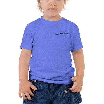 Toddler (Over the Heart) Open the Mind Inspirational T-Shirt - Top Health Naturals
