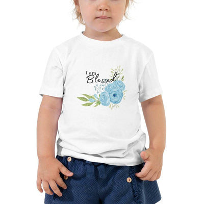 Toddler I am Blessed Inspirational T-Shirt - Top Health Naturals