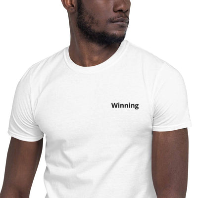 Embroidered Winning Unisex T-Shirt - Top Health Naturals